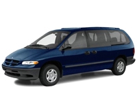 Коврик в багажник Dodge Caravan III 1995-2000*
