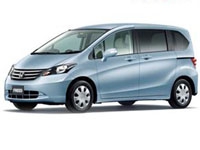 Коврик в багажник Honda Freed I/Spike 2008-2016 (5 мест) (правый руль) 