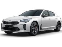 Коврики в салон (2 ряда) Kia Stinger I 2017-н.в. 4WD