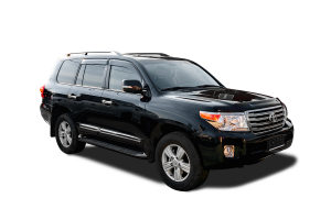 Коврик в багажник Toyota Land Cruiser 200 2007-2012 (5 мест)
