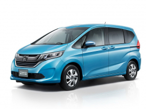 Коврики в салон (2 ряда) Honda Freed II 2016-2022 (6 мест) (правый руль) 