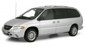 Коврики в салон (2 ряда) Chrysler Voyager III 1995-2000*