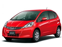 Коврики из экокожи 3D Honda Fit I (правый руль) 2001-2007