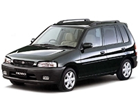 Коврики из экокожи 3D Mazda Demio I (DW) правый руль 1996-2002