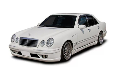 Коврики из экокожи 3D  Mercedes Е-класс W210 1995-2003 4WD