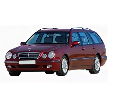 Коврики из экокожи 3D  Mercedes Е-класс W210 1995-2003 Универсал