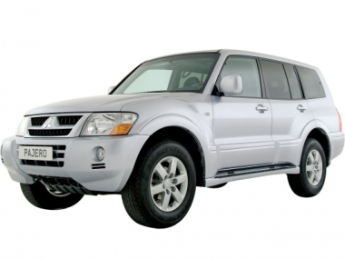 Коврики из экокожи 3D  Mitsubishi Pajero III/IV 2000-2014 (правый руль)