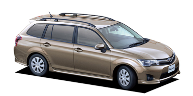 Коврики из экокожи 3D  Toyota Corolla Fielder NZE 161 2012-2015 (правый руль)